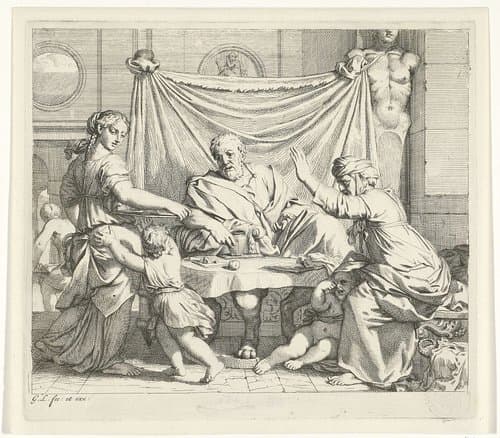 Scènes uit Genesis by Gerard de Lairesse