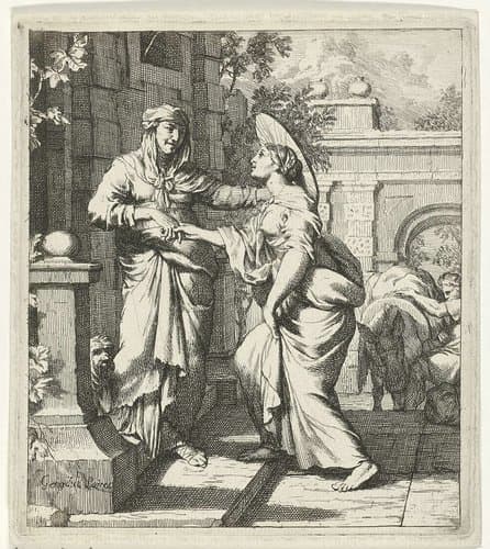 Visitatie by Gerard de Lairesse