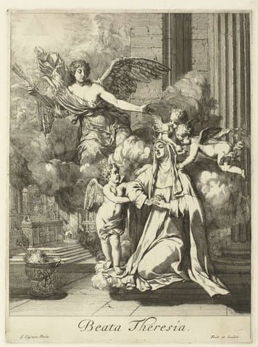The Vision of St Teresa of Ávila by Gerard de Lairesse
