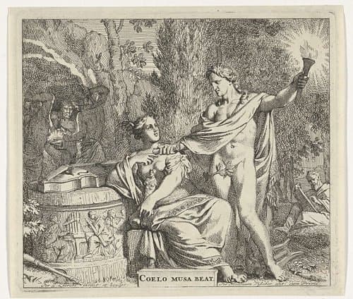 Apollo en de inventie van muziek by Gerard de Lairesse