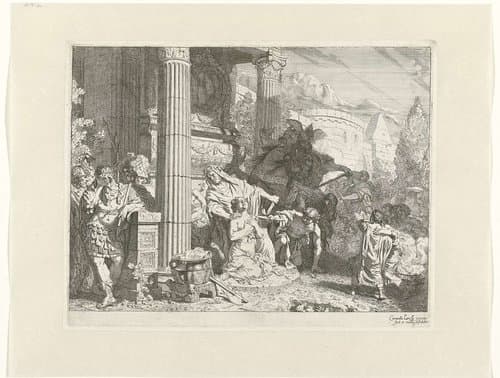 Offer van Polyxena of Iphigenia by Gerard de Lairesse