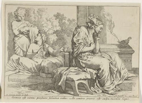Zwijgzaamheid en Spraakzaamheid by Gerard de Lairesse
