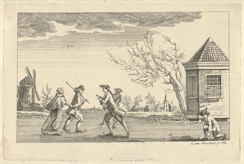 Twaalf Hollandse landschappen by Isaac Lodewijk la Fargue van Nieuwland