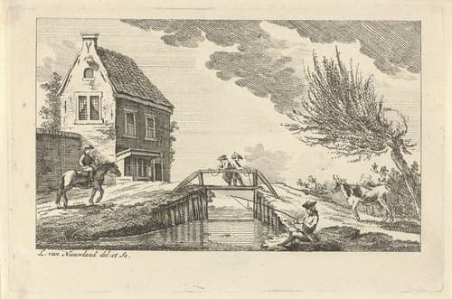 Twaalf Hollandse landschappen by Isaac Lodewijk la Fargue van Nieuwland
