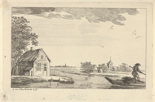 Twaalf Hollandse landschappen by Isaac Lodewijk la Fargue van Nieuwland