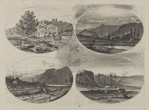 Our, Alle, Mozéve, Cherière by Martinus Antonius Kuytenbrouwer jr.