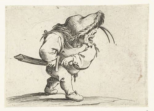 Varie figure gobbi di Jacopo Callot by Jacques Callot