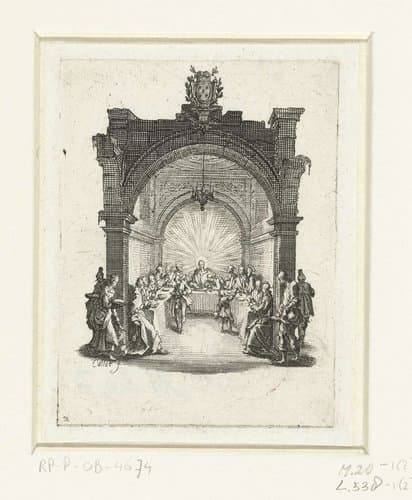 Laatste Avondmaal by Jacques Callot