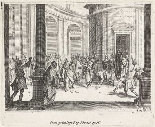 Scènes uit het Nieuwe Testament by Jacques Callot