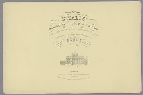 Omslag voor: Gezichten aan het Lago di Como en het Lago Maggiore by Isodore-Laurent Deroy