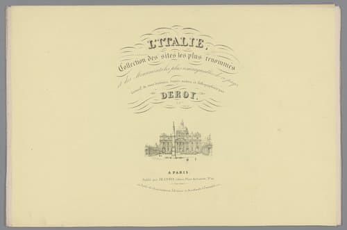 Gezichten in Italië by Isodore-Laurent Deroy