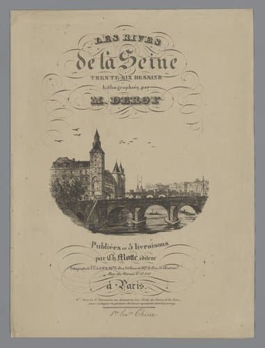 Les Rives de la Seine by Isodore-Laurent Deroy