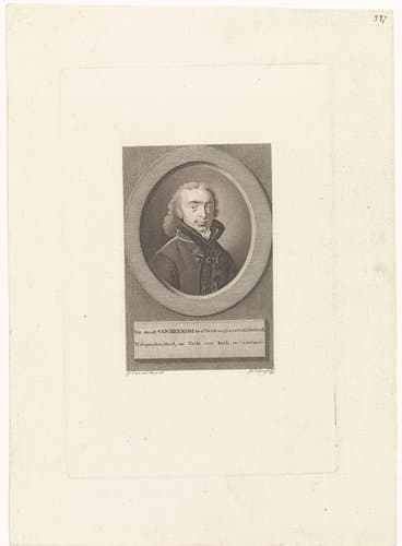 Portret van Van Beekom by Govert Kitsen