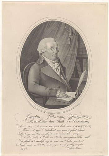 Jacobus Johannes Schrijver, Bailliuw der Stad Rotterdam