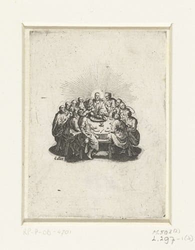 Laatste Avondmaal by Jacques Callot