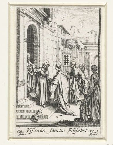 Visitatie by Jacques Callot
