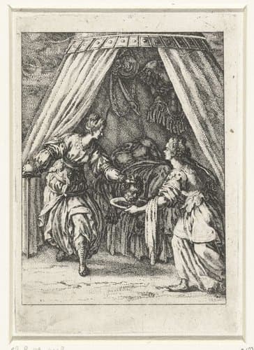Judith met het hoofd van Holofernes by Jacques Callot