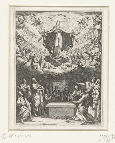 Hemelvaart van Maria by Jacques Callot