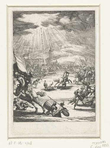 Bekering van Paulus by Jacques Callot