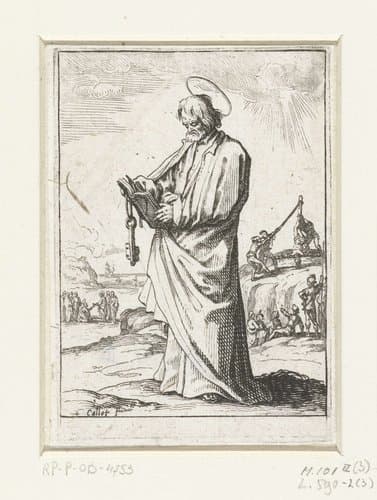 Apostel Petrus by Jacques Callot
