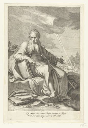 Heilige Paulus by Jacques Callot