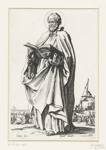 Apostel Petrus by Jacques Callot