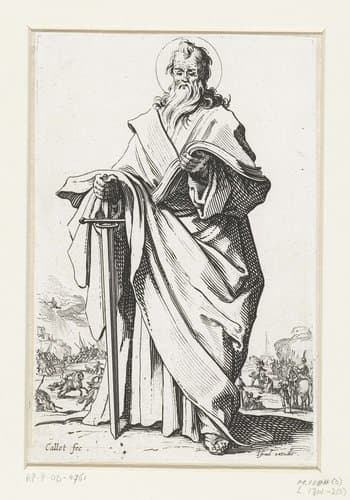 De grote apostelen by Jacques Callot