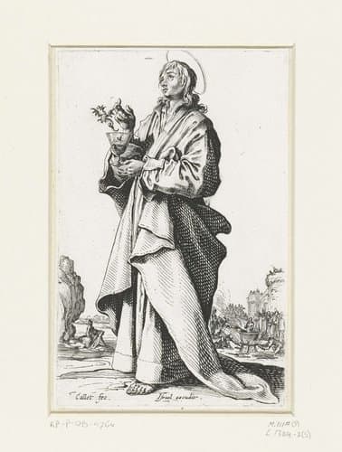 De grote apostelen by Jacques Callot