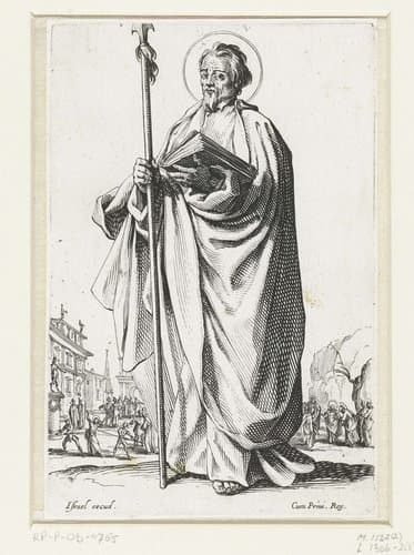 Apostel Tomas by Jacques Callot