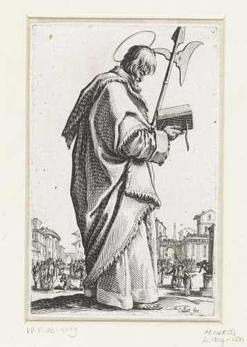 Apostel Matthias by Jacques Callot