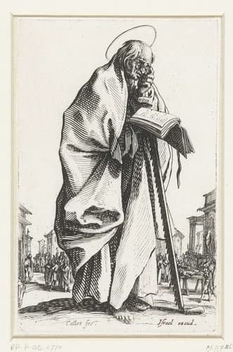 De grote apostelen by Jacques Callot