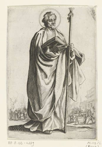 Christus, Maria en de apostelen by anonymous