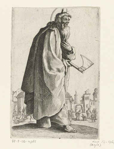 Christus, Maria en de apostelen by anonymous