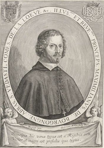 Portret van Maximilien de Bourgogne, graaf van La Loève by Theodor van Merlen (II)