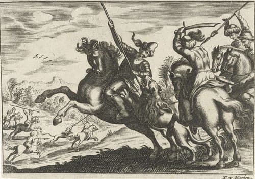 Leeuwenjacht by Theodor van Merlen (II)