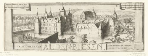 Archicommenda Alden-Biesen by Romeyn de Hooghe