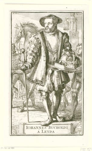 Iohannes Bucholdi á Leyda by Romeyn de Hooghe
