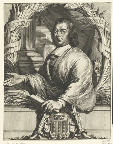 Portret van Johannes van der Waeyen by Romeyn de Hooghe
