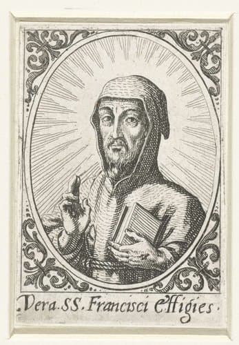 Portret van de Heilige Franciscus by Jacques Callot