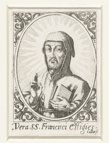 Vera SS. Francisci Effigies by Jacques Callot