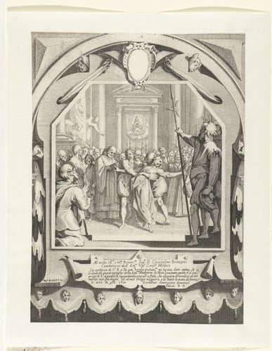 De bezetene by Jacques Callot