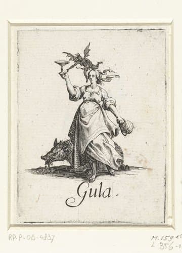 Vraatzucht by Jacques Callot