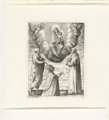 Delineationes picturae altarium in Ecclesiis S. Petri et S. Pauli Romae by Jacques Callot