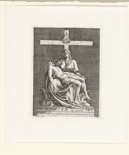 Piëta by Jacques Callot