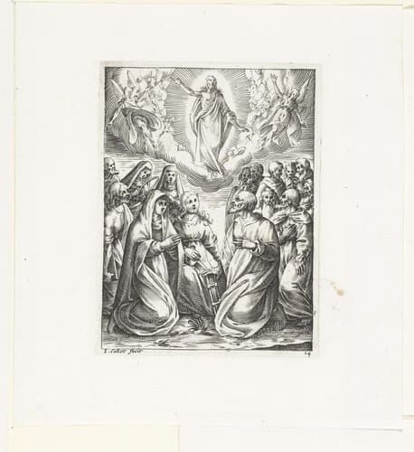 Hemelvaart van Christus by Jacques Callot