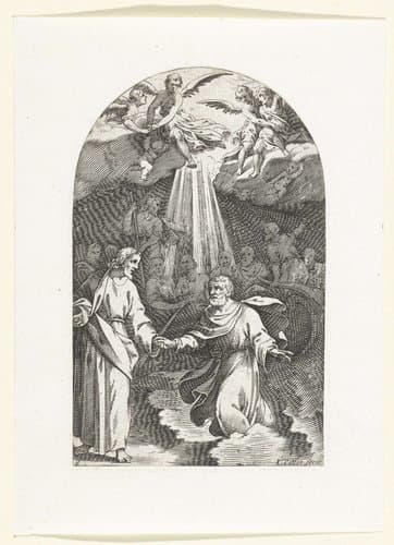Schilderijen en sculpturen te Rome by Jacques Callot