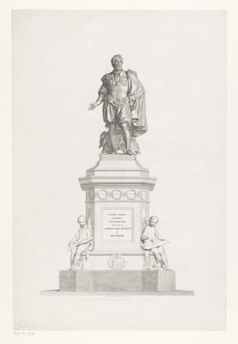 Standbeeld van Rubens op de Groenplaats in Antwerpen by Erin Corr
