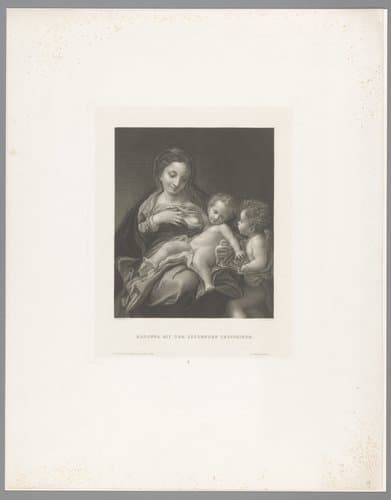 Maria met Christus aan de borst