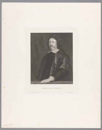 Portret van een onbekende man