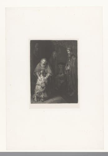 Terugkeer van de verloren zoon by Nikolay Semyonovich Mosolov